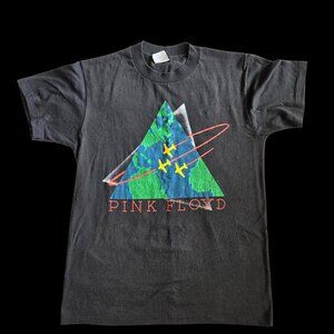 Vintage 1987 Pink Floyd Momentary Lapse of Reason World Tour T-Shirt Size M